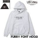 POLeR �ݡ��顼 �ѡ����� ��� ��ǥ����� �ץ륪���С��ѡ����� �ա��ǥ� ΢���� FURRY FONT HOOD ASH GRAY ���å��奰�졼 263MCV0061 26FW ��������Ź������