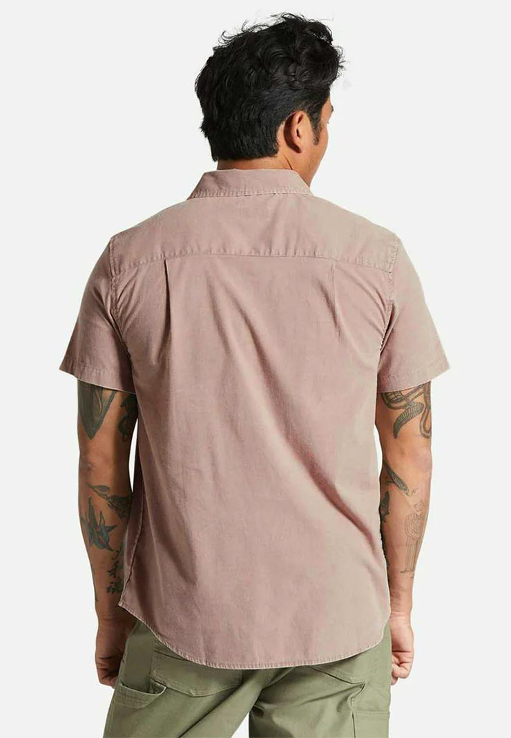 ������̵����Ⱦµ����� BRIXTON �֥ꥯ���ȥ� CHARTER SOL WASH S/S WVN 01393 CINDER GREY SOL WASH ��������Ź������