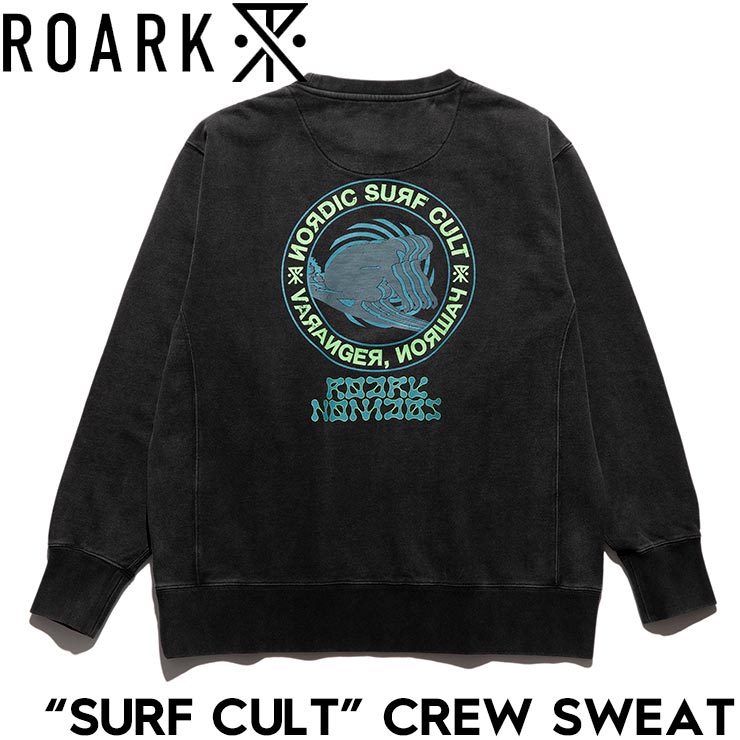������̵���ۥ������åȥȥ졼�ʡ� ���롼�ͥå� THE ROARK REVIVAL ����������Х��Х� SURF CULT CREW SWEAT RSWJ1071 ��������Ź������