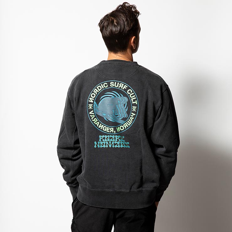 ������̵���ۥ������åȥȥ졼�ʡ� ���롼�ͥå� THE ROARK REVIVAL ����������Х��Х� SURF CULT CREW SWEAT RSWJ1071 ��������Ź������