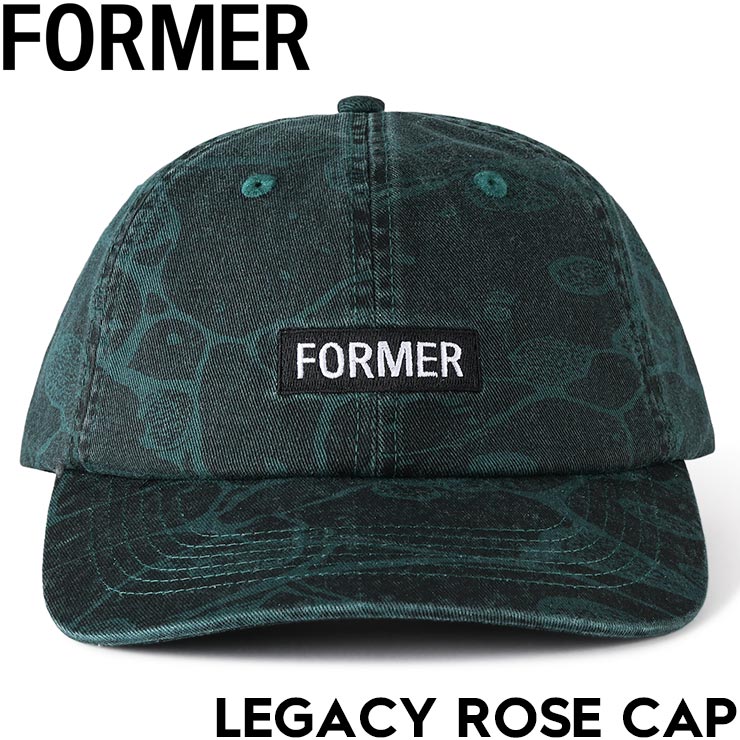 FORMER �ե����ޡ� LEGACY ROSE CAP ���ȥ�åץХå�����å� ˹�� FHW-25219 25FA PETROL ��������Ź������