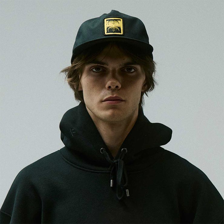 FORMER �ե����ޡ� CRUX PATCH CAP BLACK/YELLOW ���ʥåץХå�����å� ˹�� FHW-25102 25FA ��������Ź������