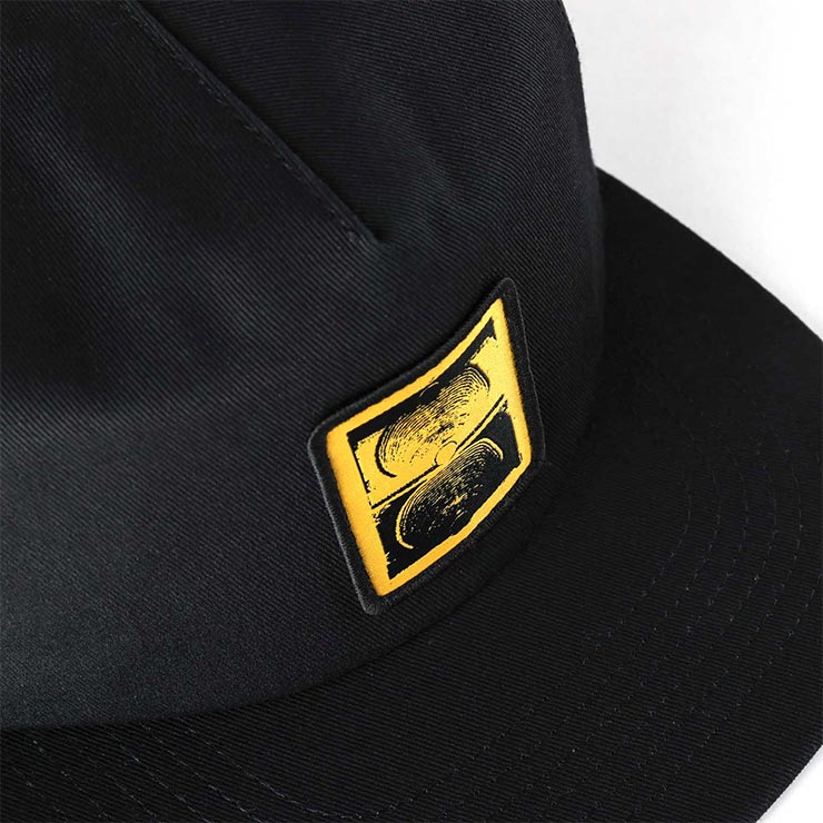 FORMER �ե����ޡ� CRUX PATCH CAP BLACK/YELLOW ���ʥåץХå�����å� ˹�� FHW-25102 25FA ��������Ź������