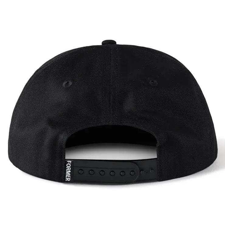 FORMER �ե����ޡ� CRUX PATCH CAP BLACK/YELLOW ���ʥåץХå�����å� ˹�� FHW-25102 25FA ��������Ź������