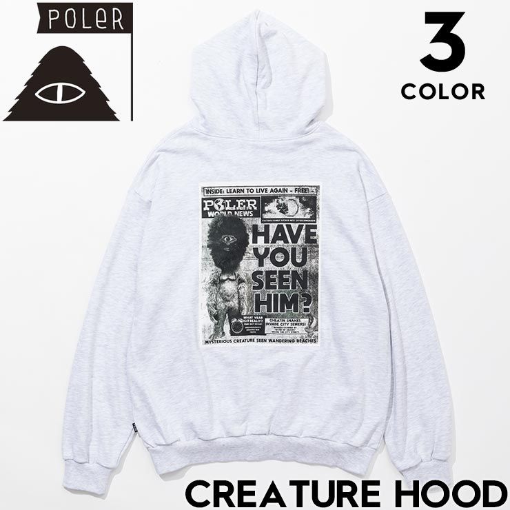 POLeR �ݡ��顼 CREATURE HOOD �ץ륪���С��ѡ����� �ա��ǥ� 253MCV0067 ��������Ź������