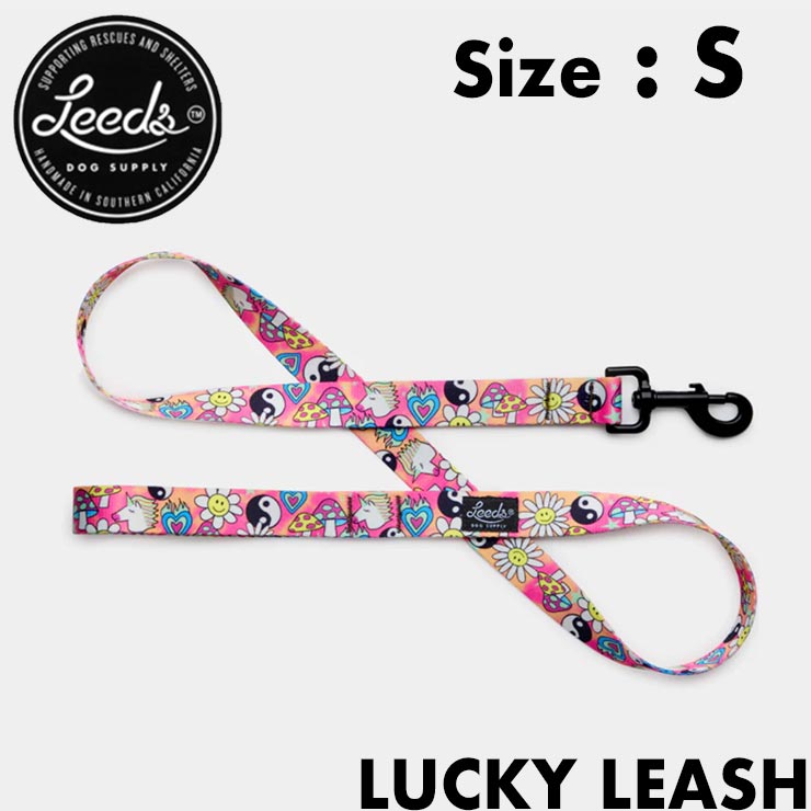 ���ѥ꡼�� �ɥå��꡼�� Leeds Dog Supply �꡼���ɥå����ץ饤 LUCKY LEASH S������ ��������Ź������