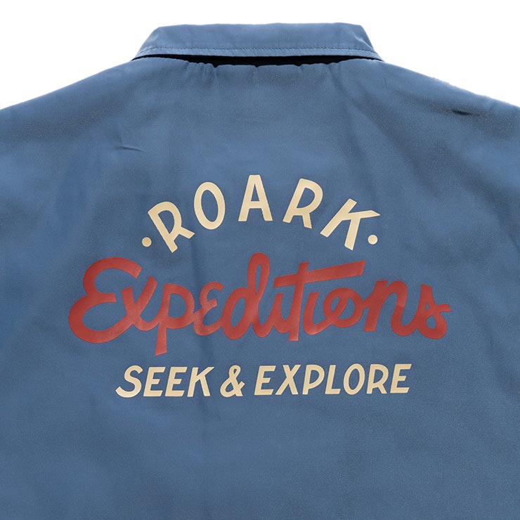 THE ROARK REVIVAL ����������Х��Х� SIGN WRITER COACHES JACKET ���������㥱�å� �������� �֥륽�� RJJ1156-LBL ��������Ź������