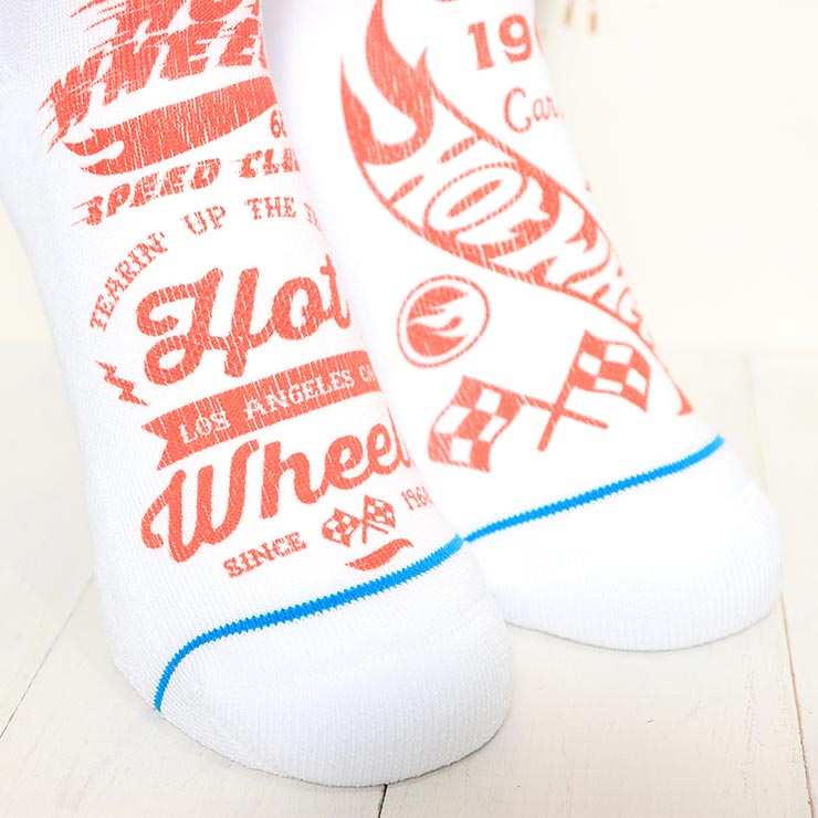[����å��ݥ����б�] STANCE ������ HOT WHEELS SOCKS ���å��� ���� ��˥��å��� A558D21HWH