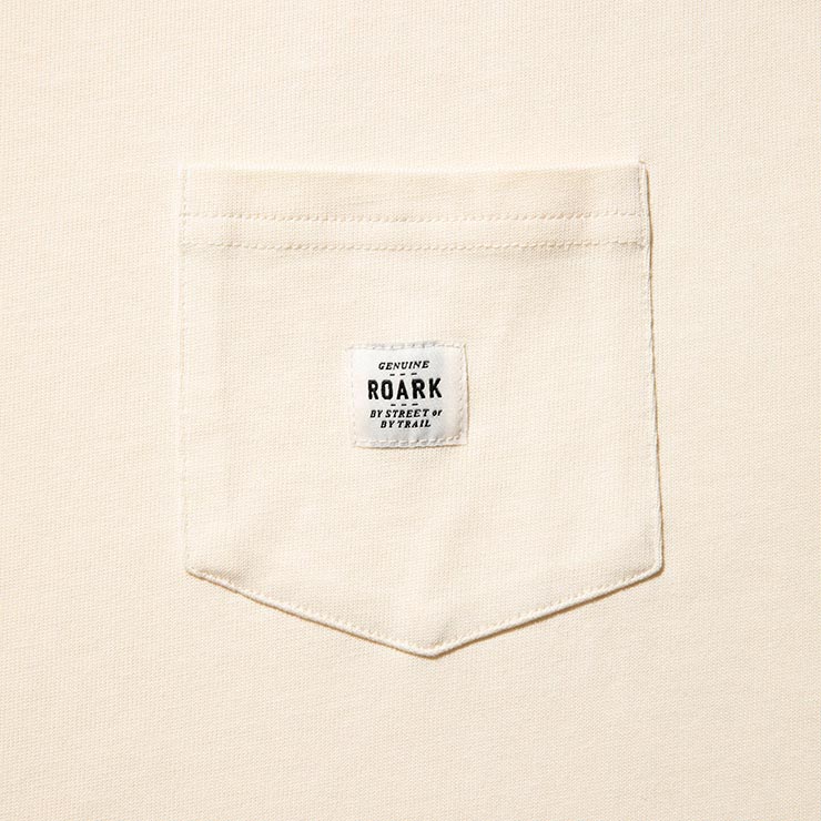 ������̵���ۥݥ��å��դ�ȾµT����� �إӡ��������� THE ROARK REVIVAL ����������Х��Х� LABEL POCKET 9.3oz H/W TEE RTJHW1020 NAT ��������Ź������