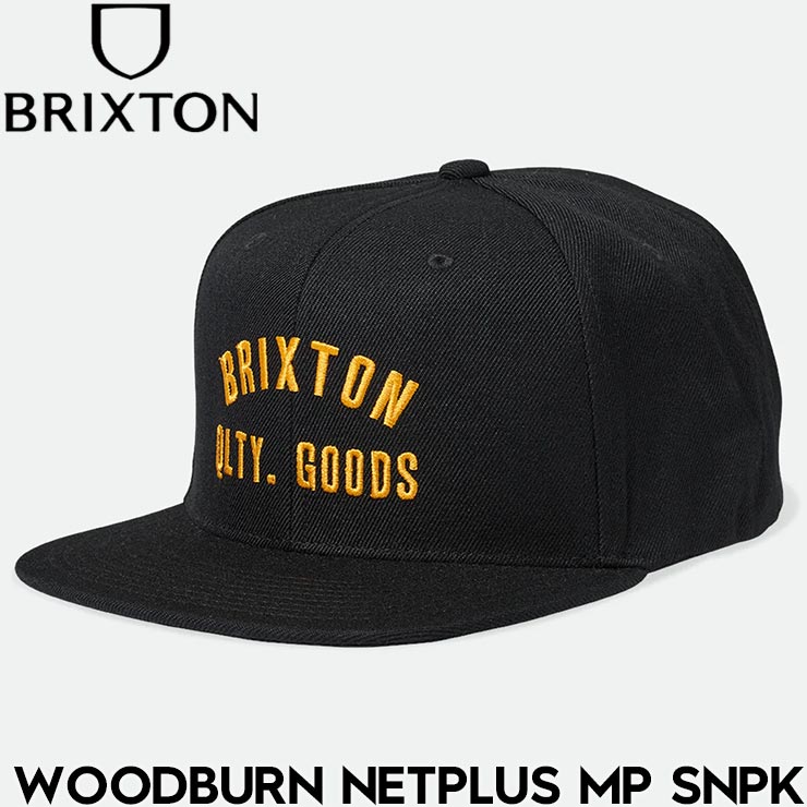 ̵ۥʥåץХåå ˹ BRIXTON ֥ꥯȥ WOODBURN NETPLUS MP SNPK 11691 BLACK Ź