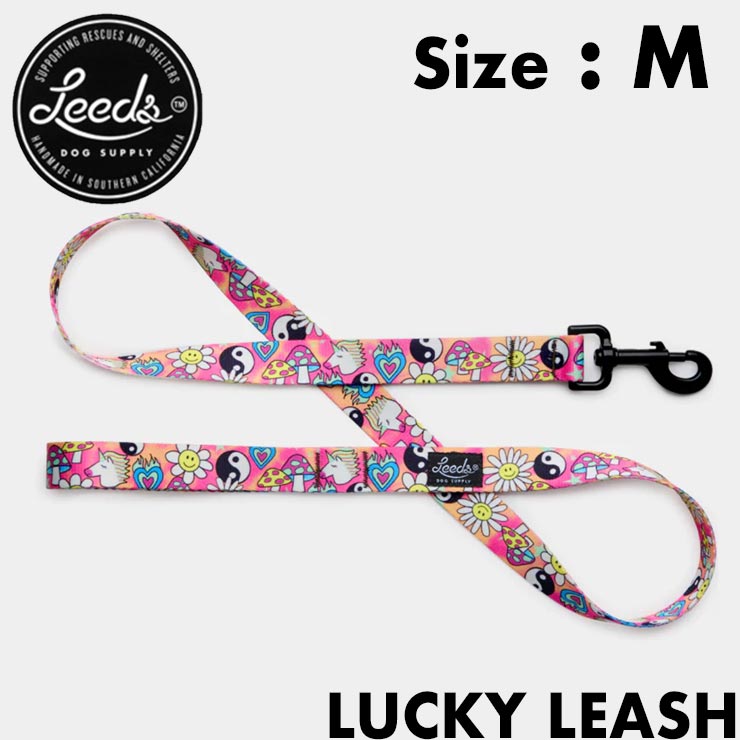 ̵۸ѥ꡼ ɥå꡼ Leeds Dog Supply ꡼ɥåץ饤 LUCKY LEASH M Ź