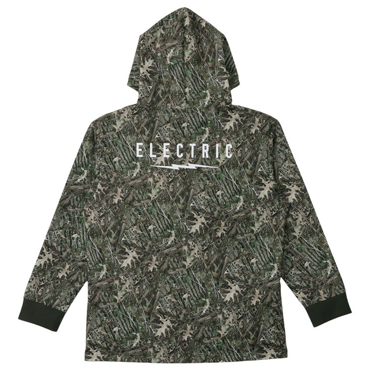 ELECTRIC ���쥯�ȥ�å� ��å��奬���� ��� Ĺµ�ѡ����� �ɥ饤�ա��� UV���å� �ۿ�®�� �ܿ��䴶 �ɲ�ù� ICON LOGO DRY HOOD TREE CAMO E26SU05 26SP ��������Ź������