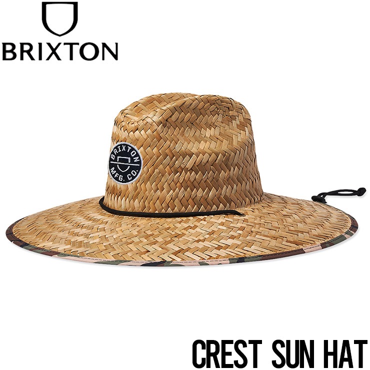 ������̵���ۥ��ȥ����ϥå� �����˹�� BRIXTON �֥ꥯ���ȥ� CREST SUN HAT 11026