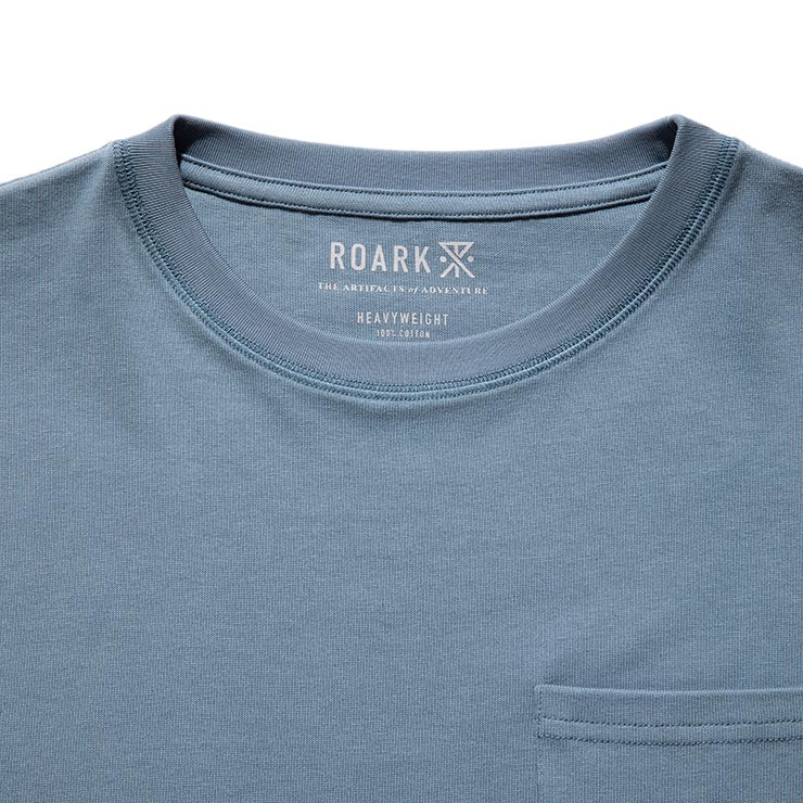 ������̵���ۥݥ��å��դ�ȾµT����� �إӡ��������� THE ROARK REVIVAL ����������Х��Х� LABEL POCKET 9.3oz H/W TEE RTJHW1020 SLB ��������Ź������