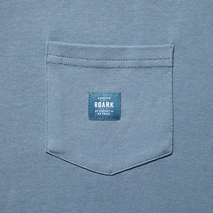 ������̵���ۥݥ��å��դ�ȾµT����� �إӡ��������� THE ROARK REVIVAL ����������Х��Х� LABEL POCKET 9.3oz H/W TEE RTJHW1020 SLB ��������Ź������