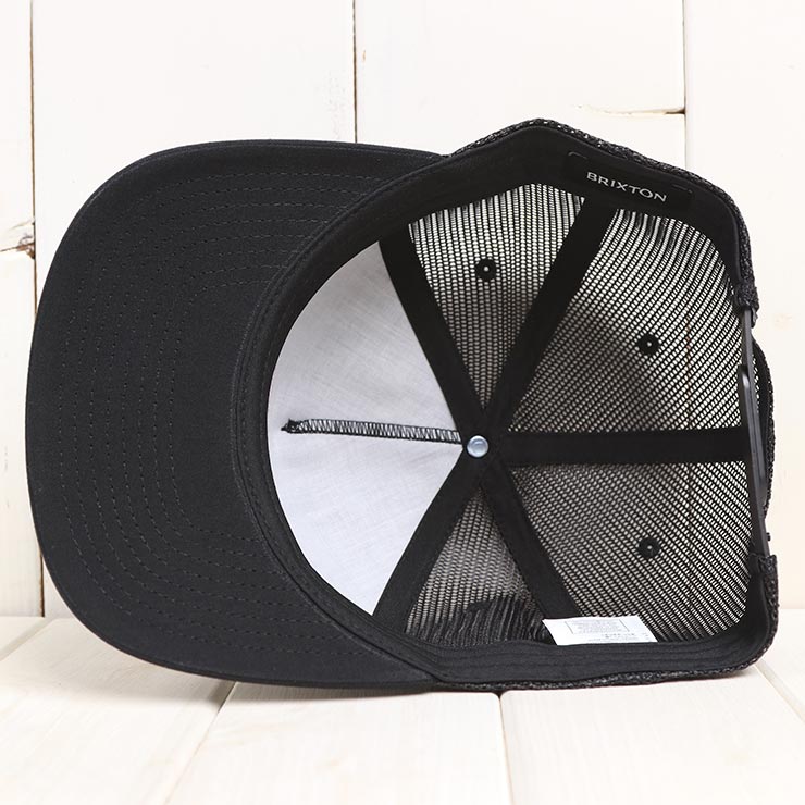 BRIXTON �֥ꥯ���ȥ� HENRY MP TRUCKER HAT ���ʥåץХå� ��å��奭��å� ˹�� ��� ��ǥ����� 12033 BLACK 26SP ��������Ź������