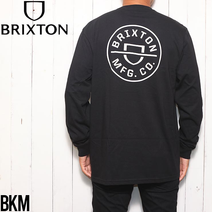 ������̵���ۥ��󥰥��꡼��T����� ����T BRIXTON �֥ꥯ���ȥ� CREST L/S TEE 16251