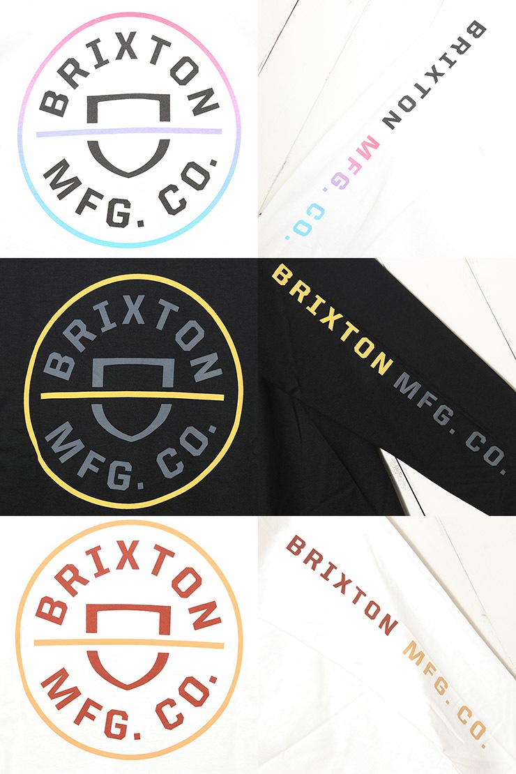 ������̵���ۥ��󥰥��꡼��T����� ����T BRIXTON �֥ꥯ���ȥ� CREST L/S TEE 16251