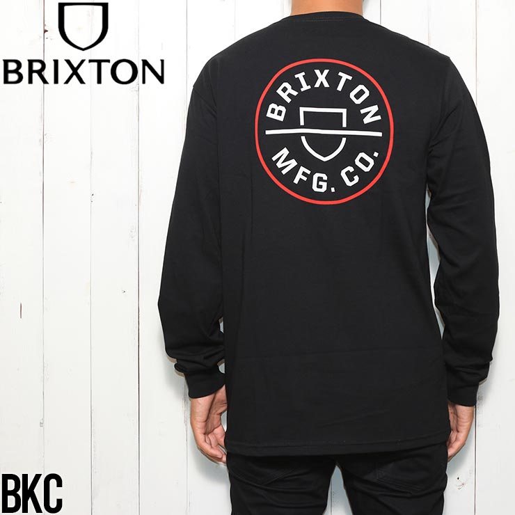 ������̵���ۥ��󥰥��꡼��T����� ����T BRIXTON �֥ꥯ���ȥ� CREST L/S TEE 16251