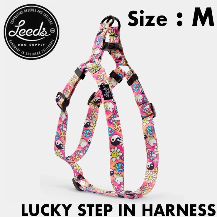 ̵ۥɥåϡͥ ѥϡͥ Leeds Dog Supply ꡼ɥåץ饤 LUCKY STEP IN HARNESS  S Ź
