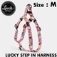 ̵ۥɥåϡͥ ѥϡͥ Leeds Dog Supply ꡼ɥåץ饤 LUCKY STEP IN HARNESS  S Ź