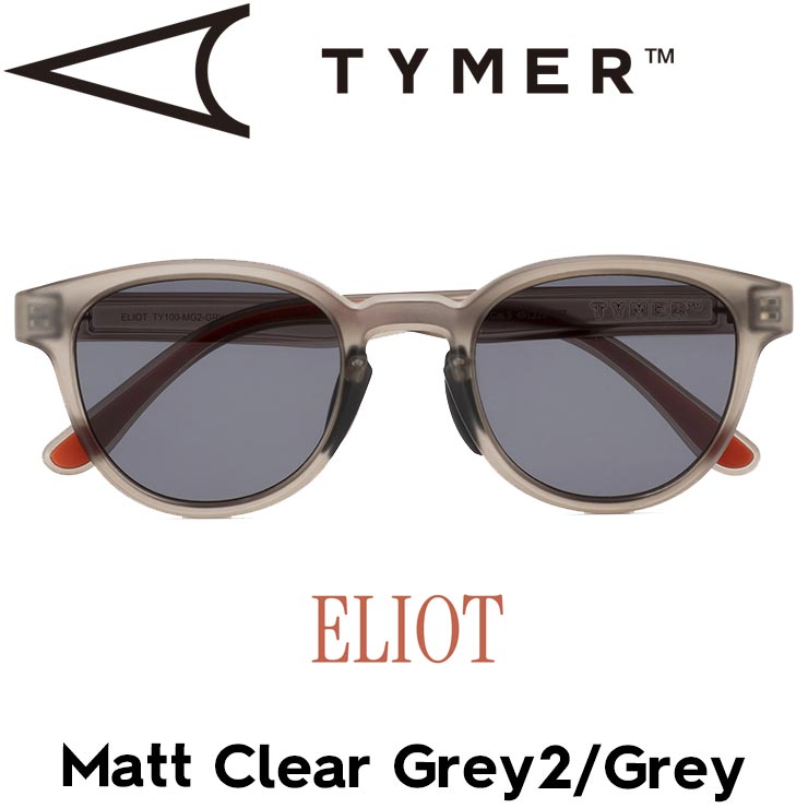 ̵ۥ󥰥饹 TYMER ޡ ELIOT ꥪå Matt Clear Grey2/Grey TY100-MG2-GRY Ź
