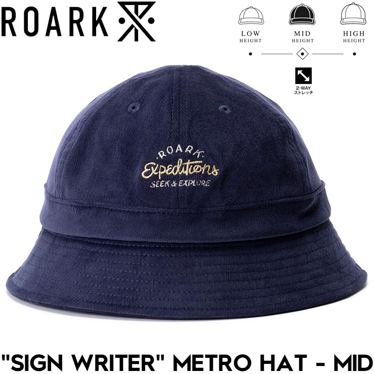 THE ROARK REVIVAL ХХ SIGN WRITER METRO HAT - MID Хåȥϥå ˹ RHJ1162-NVY Ź