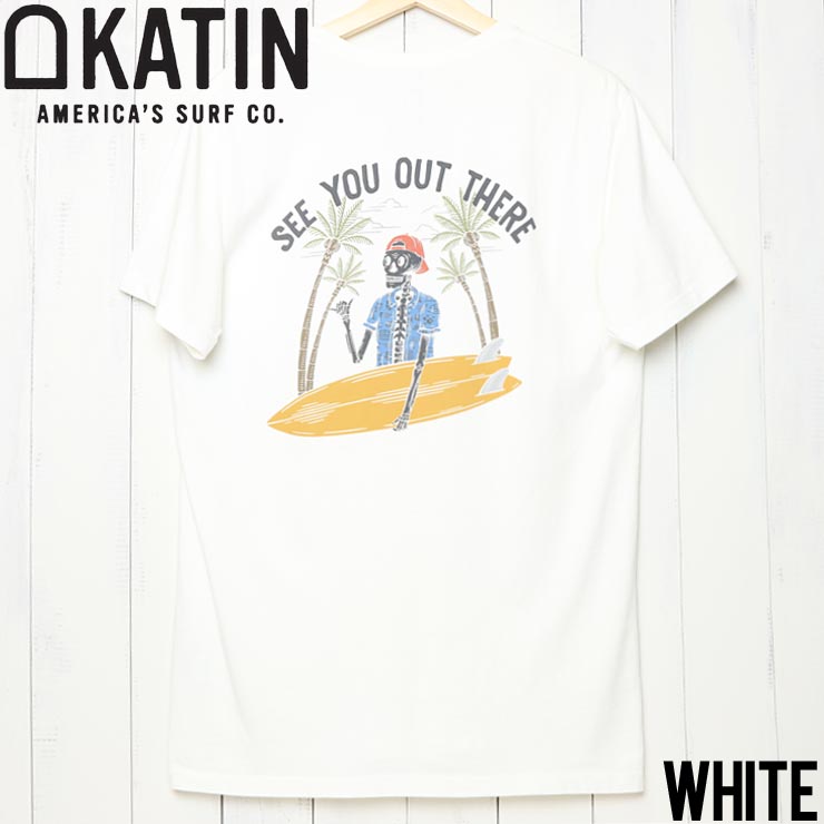 [����å��ݥ����б�] KATIN �����ƥ��� SEE YOU LEROY TEE  ȾµT����� TSSEE03