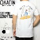 [����å��ݥ����б�] KATIN �����ƥ��� SEE YOU LEROY TEE  ȾµT����� TSSEE03