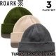 THE ROARK REVIVAL ����������Х��Х� TURKS 3PACK BEANIE �˥åȥ���å� ˹�� 3�祻�å� RHJ1170-MLT ��������Ź������