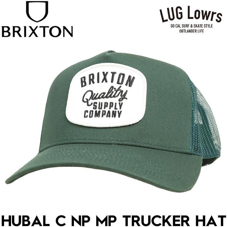 BRIXTON �֥ꥯ���ȥ� HUBAL C NP MP TRUCKER HAT ���ʥåץХå� ��å��奭��å� ˹�� ��� ��ǥ����� 12037 PRGPG 26SP ��������Ź������