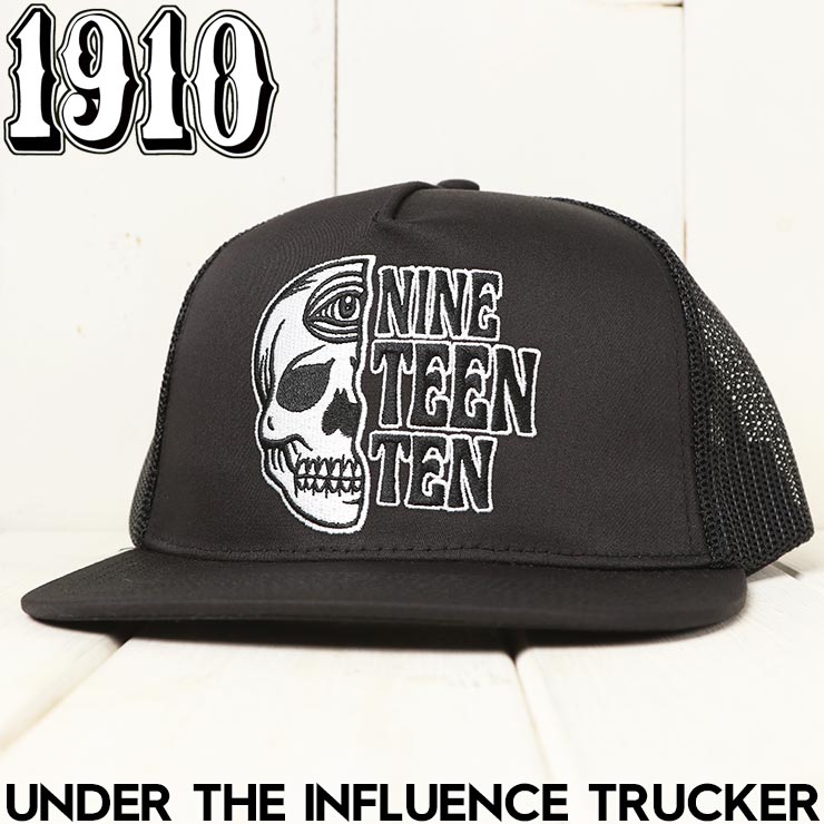 1910 �ʥ���ƥ�����ƥ� UNDER THE INFLUENCE TRUCKER HAT ��å��奭��å� ˹�� ��������Ź������