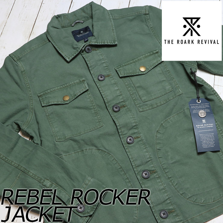 THE ROARK REVIVAL ХХ REBEL ROCKER JACKET åȥ󥸥㥱å RJ171