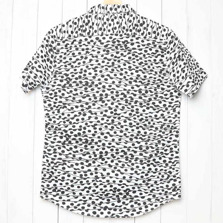 [����å��ݥ����б�] RVCA �롼�� TOM GERRARD BUTTON-UP SHIRT Ⱦµ����� M503TRTG