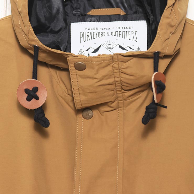 ������̵���ۥޥ���ƥ󥸥㥱�å� POLeR �ݡ��顼 60/40 WIDE MTN PARKA 243MCV0026 BEG ��������Ź������