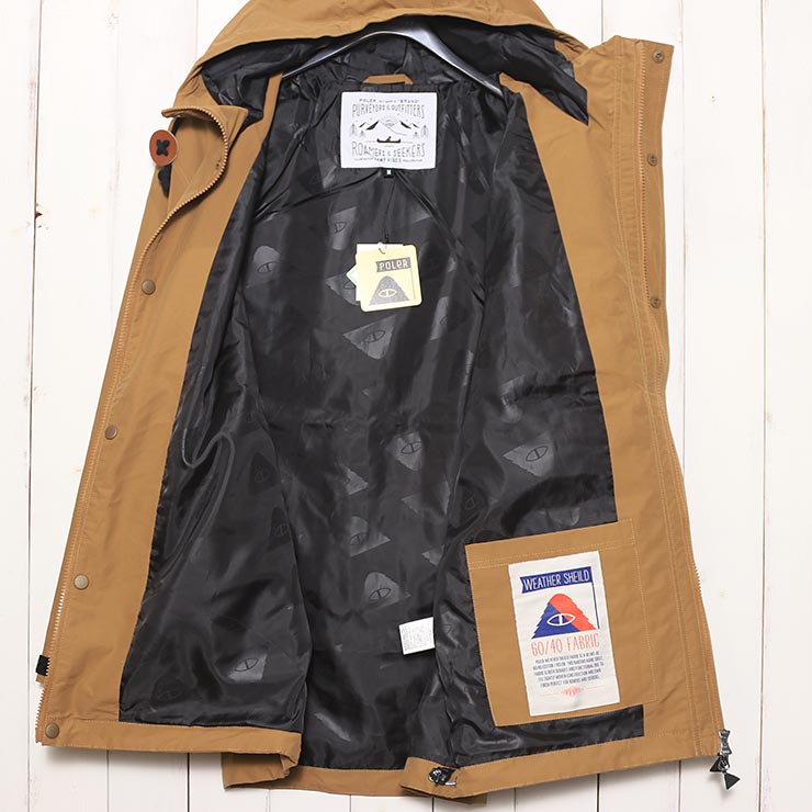 ������̵���ۥޥ���ƥ󥸥㥱�å� POLeR �ݡ��顼 60/40 WIDE MTN PARKA 243MCV0026 BEG ��������Ź������