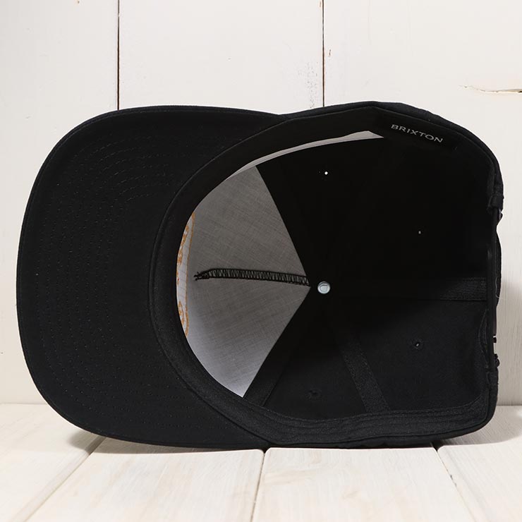 BRIXTON �֥ꥯ���ȥ� ����å� ��� ��ǥ����� ˹�� ���ʥåץХå� GALLATIN MP SNAPBACK BLACK 12056 ��������Ź������