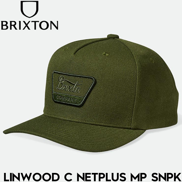 ���ʥåץХå�����å� ˹�� BRIXTON �֥ꥯ���ȥ� LINWOOD C NETPLUS MP SNPK 10980 MOSSS ��������Ź������