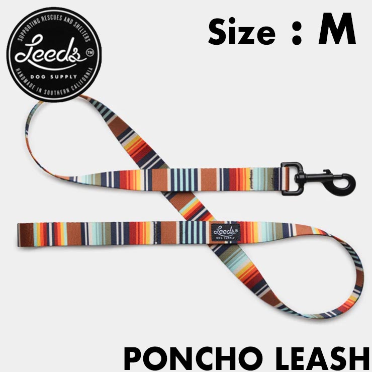 ���ѥ꡼�� �ɥå��꡼�� Leeds Dog Supply �꡼���ɥå����ץ饤 PONCHO LEASH M������ ��������Ź������