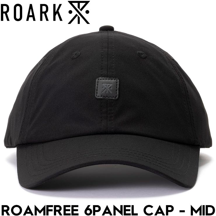 THE ROARK REVIVAL ХХ ROAMFREE 6PANEL CAP - MID ˹ ȥåץå RHJ1151-BLK Ź