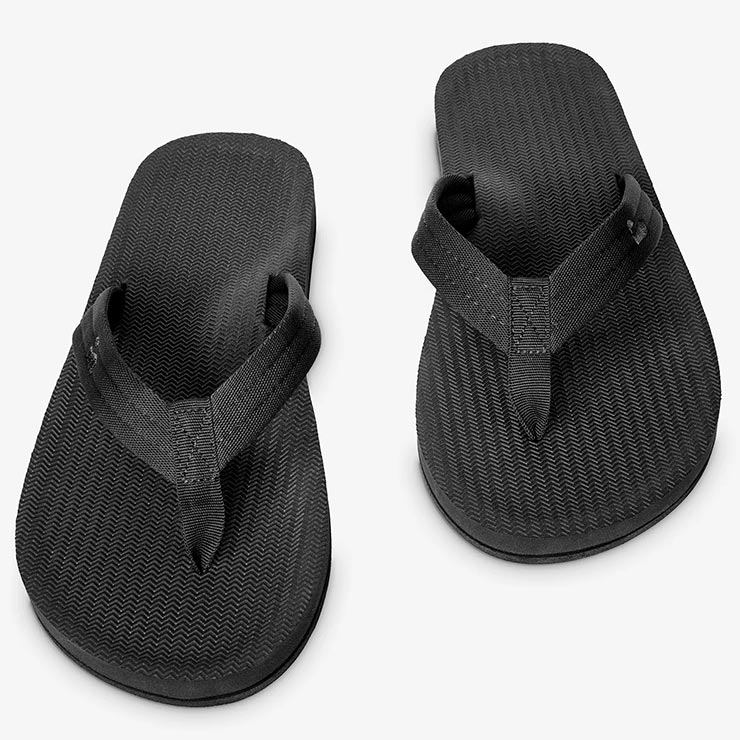 INDOSOLE ɥ  ӡ ȥ󥰥 Mens Easy Living Flip Flops BLK Ź