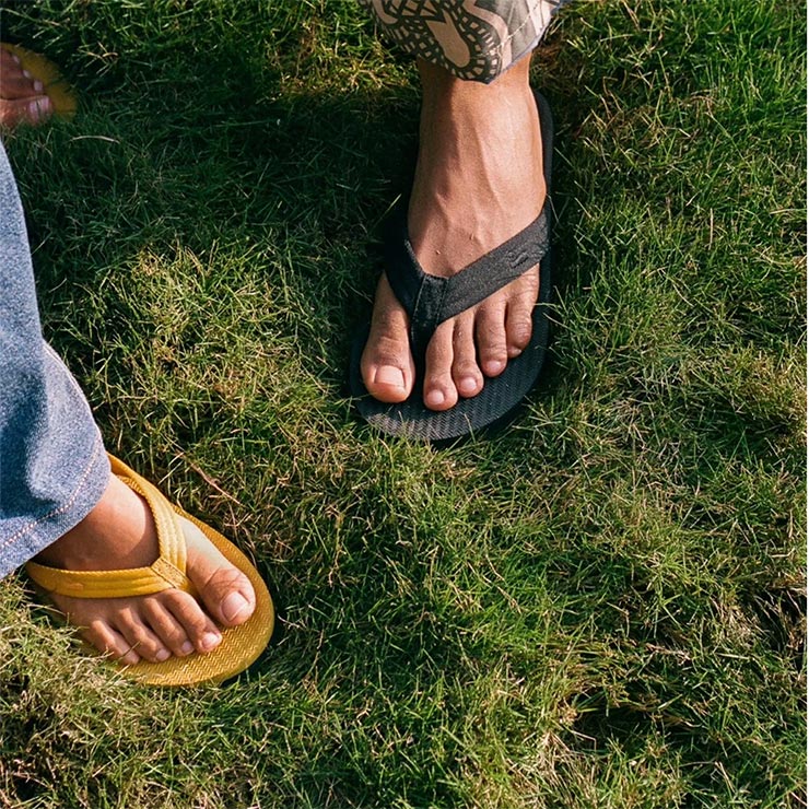 INDOSOLE ɥ  ӡ ȥ󥰥 Mens Easy Living Flip Flops BLK Ź