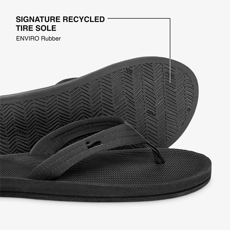 INDOSOLE ɥ  ӡ ȥ󥰥 Mens Easy Living Flip Flops BLK Ź