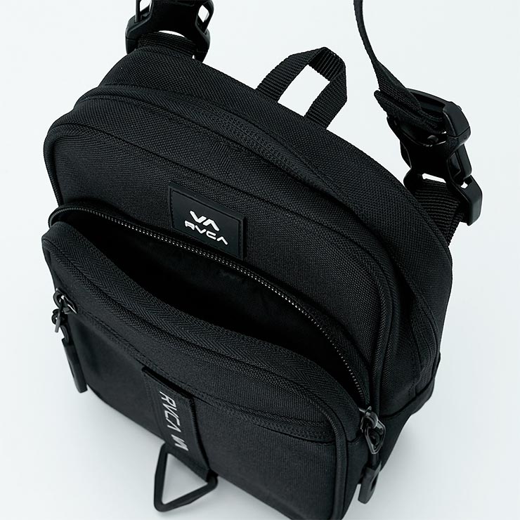RVCA �롼�� ��� ���������Хå� �ݡ��� �ߥ˥Хå� �Ф᤬�� ����ѥ��� UTILITY POUCH BG041983 BLK 26SP ��������Ź������