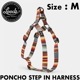 �ɥå��ϡ��ͥ� ���ѥϡ��ͥ� Leeds Dog Supply �꡼���ɥå����ץ饤 PONCHO STEP IN HARNESS  M������ ��������Ź������