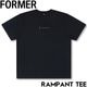������̵����ȾµTEE T����� FORMER �ե����ޡ� RAMPANT T-SHIRT FTE-25213 BLACK 25SU ��������Ź������