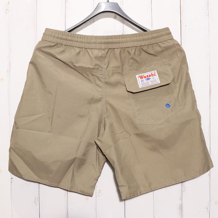 WASABI TRUNKS BEIGE｜水陸両用ショーツ | LUG Lowrs LOG