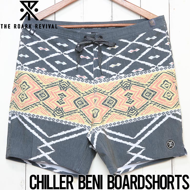 ������̵����THE ROARK REVIVAL ����������Х��Х� CHILLER BENI BOARDSHORTS 17��󥰥� �ܡ��ɥ��硼�� �����եѥ�� RB351