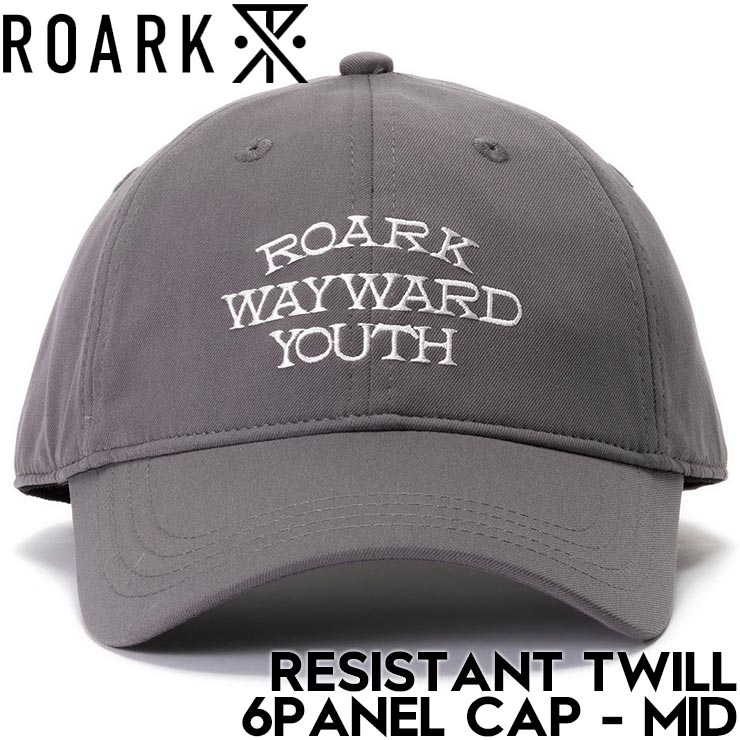 THE ROARK REVIVAL ХХ RESISTANT TWILL 6PANEL CAP - MID ˹ ȥåץå RHJ1152-GRY Ź