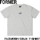 ������̵����ȾµTEE T����� FORMER �ե����ޡ� FLOURISH CRUX T-SHIRT FTE-24321 BONE ��������Ź������